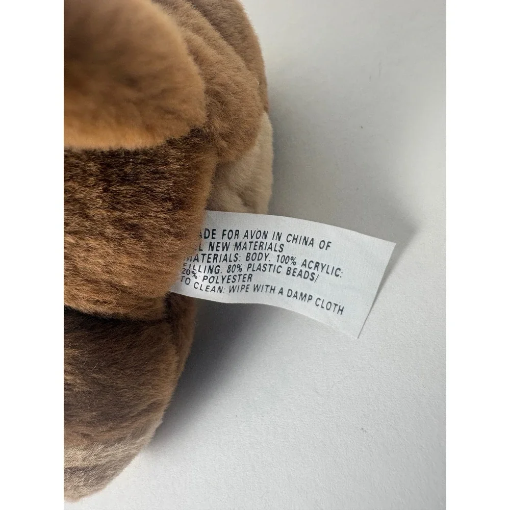 Vintage 1997 Avon Rumply the Sharpei Brown Dog Beanbag‎ Plush with Tags 7